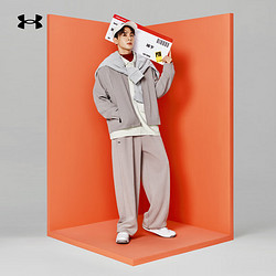 UNDER ARMOUR 安德玛 UNDERARMOUR）秋冬Icon男子宽松运动休闲长裤1386554 脂鲤灰015 XL