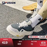 FILA FUSION 斐乐官方潮牌BANK男鞋板鞋厚底潮流鞋休闲鞋街头运动潮鞋