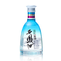 西凤酒 46度蓝彩友缘纯粮绵柔凤香型白酒 500ml