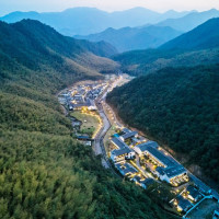 冬天该泡温泉了！来个高质量私汤！宁海汉雅开元温泉度假酒店 山景温泉间1晚+含早+私汤温泉+迷你吧+国风手作等