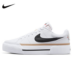 NIKE 耐克 yykids WMNS COURT LEGACY LIFT 儿童厚底低帮运动休闲板鞋 DM7590-100 38码