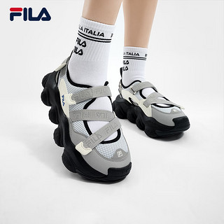 FILA 斐乐 女子运动凉鞋 F12W421402F 燧石灰/冰灰 38