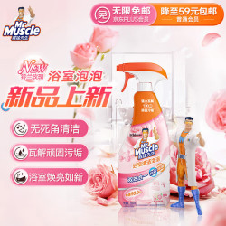 Mr Muscle 威猛先生 浴室清洁泡泡（铃兰玫瑰）500g