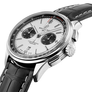 百年灵（BREITLING）璞雅B01计时腕表42mm 瑞士机械手表品牌男女款中国机长表