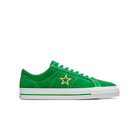 CONVERSE 匡威 官方 One Star Pro男女烫金滑板鞋复古蓝蓝色A06647C