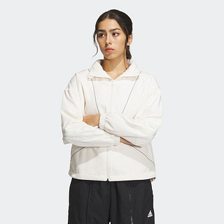 adidas 阿迪达斯 休闲简约连帽夹克外套女装秋季adidas阿迪达斯官方轻运动IM8974