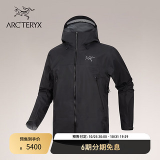 ARC'TERYX 始祖鸟 BETA SL JACKET GORE-TEX 防水 男子 冲锋衣 Black/黑色 M