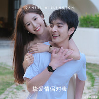 DW手表对表 复古小方表小绿表小众石英表商务表 