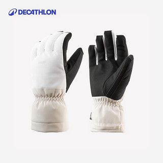 DECATHLON 迪卡侬 滑雪手套防水男防风保暖女雪山五指专业防丢绳OVWG