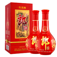 LANGJIU 郎酒 红花郎10 酱香型白酒 53度 500mL 2瓶