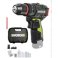 20点开始：WORX 威克士 WU131X.7 冲击钻套装 豪华工具箱