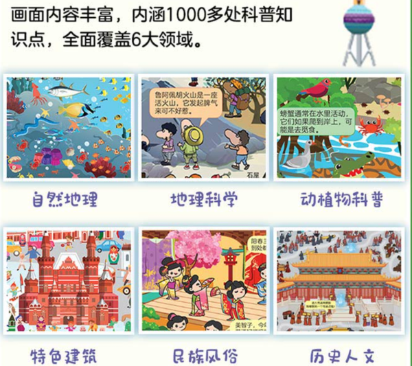《那么大!地板书》(8册)