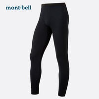 mont·bell日本23年冬季户外保暖快干男士中厚保暖裤打底裤秋裤