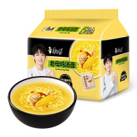 康师傅 泡面经典系列 好汤老母鸡汤面 5连包