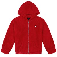 TOMMY HILFIGER 女童抓绒夹克