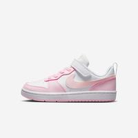 NIKE耐克童鞋休闲板鞋COURT BOROUGH魔术贴儿童运动鞋