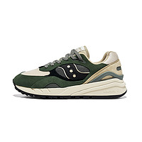 88VIP：saucony 索康尼 SHADOW 6000RE休闲鞋男女冬季板鞋男轻便厚底增高男运动鞋 绿米黑4 43码