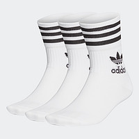 adidas 阿迪达斯 官网 adidas 三叶草  男女运动袜子GD3575 白/黑色 M