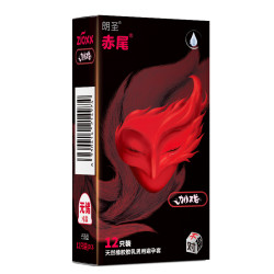 赤尾 zioxx 面具套玻尿酸套超薄003安全套10只（面具9只+铂金1只）