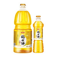 金龙鱼 优+稻米油 1.8L+700ml 食用油 米糠油