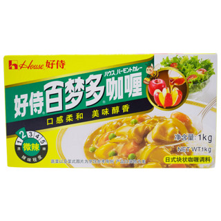 House 好侍 百梦多咖喱微辣味1kg