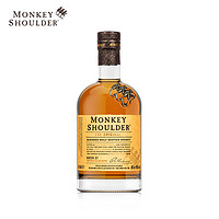 Monkey Shoulder 三只猴子 洋酒调配麦芽苏格兰威士忌500ml 轰趴聚会调配基酒