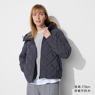 UNIQLO 优衣库 女装PUFFTECH空气棉服连帽外套 469871