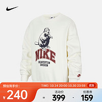 NIKE 耐克 SPORTSWEAR ICON 大童加绒圆领运动衫 HV1746-133 M