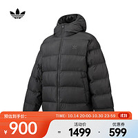 adidas 阿迪达斯 Originals三叶草2024年男子COMMERCIAL PUFF棉服 IY3398 XL