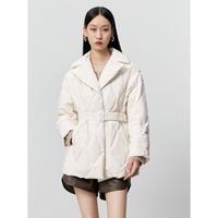 【西装式羽绒服】2024女式羽绒服街头冬其他落肩袖