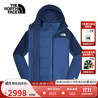 THE NORTH FACE 北面 三合一冲锋衣男GORE-TEX防水Mountain Light羽绒胆24秋新款|83RR 4WL/蓝色 XXL /185