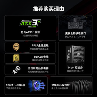  Enermax/安耐美 金牌全模 电源  750W