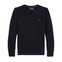 RALPH LAUREN 拉夫劳伦 男大童款绞花针织毛衣