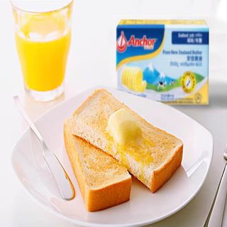 【2件组】安佳原味黄油454g新西兰动物黄油面包烘焙煎牛排