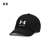 安德玛 UNDERARMOUR）Branded男子斜纹棉布训练运动鸭舌帽子1369783 黑色001 均码