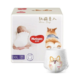 HUGGIES 好奇 软萌星人系列 拉拉裤 XXL26片*2包