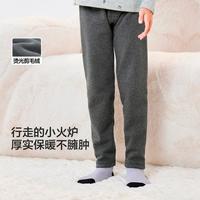 儿童秋裤男女童保暖裤冬季加绒加厚裤子打底长裤校服内穿裤子弹力