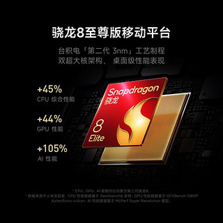 Xiaomi 小米15 5G手机 16GB+512GB 白色