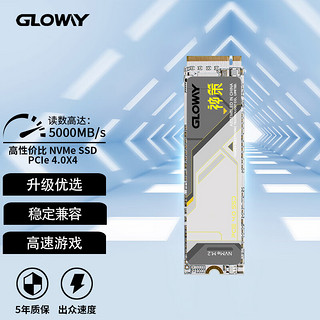 GLOWAY 光威 4TB SSD固态硬盘 M.2接口(NVMe协议) PCIe 4.0x4 神策系列 黑神话装机升级