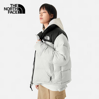 THE NORTH FACE 北面 1996 Nuptse 中性户外羽绒服 NF0A3C8D-QLI 米白色 S