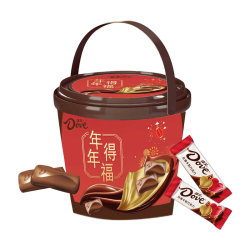 Dove 德芙 丝滑牛奶巧克力礼盒 270g