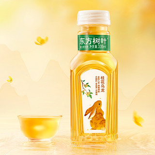 农夫山泉东方树叶桂花乌龙茶335ml*6瓶无糖茶饮料