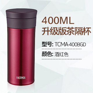 88VIP：THERMOS 膳魔师 TCMA-400 保温杯 400ml 红色