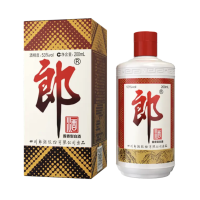 郎酒 郎牌郎酒普郎53度酱香型白酒1L装 +普郎小酒200ml
