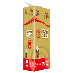 Breeze 清风 无芯卷纸 原木金装4层133克*12卷