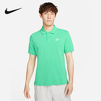 NIKE 耐克 男子翻领T恤夏POLO纯棉开衩运动时尚柔软舒适CJ4457-363