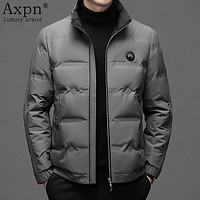 AXPN 羽绒服男士立领2024冬季新款时尚休闲爆款保暖轻薄冬装外套上衣潮