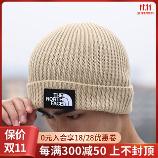 THE NORTH FACE 北面 毛线帽男女同款24秋冬新款户外休闲针织帽保暖冷帽冬帽3FJW