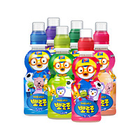 Pororo 啵乐乐儿童饮料 果汁饮品0脂无负担  随机口味装 235ml*6瓶