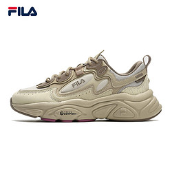 FILA 斐乐 官方MARS 1S+复古运动鞋女火星鞋时尚跑步鞋舒适缓震休闲